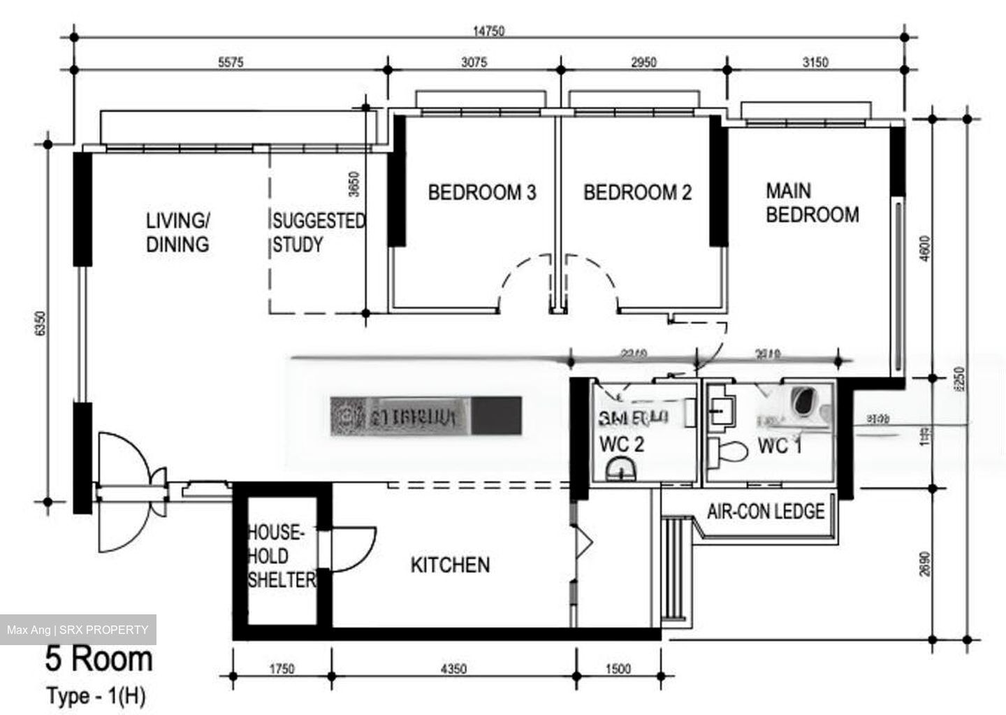 Blk 463B West Plains @ Bukit Batok (Bukit Batok), HDB 5 Rooms #484635591